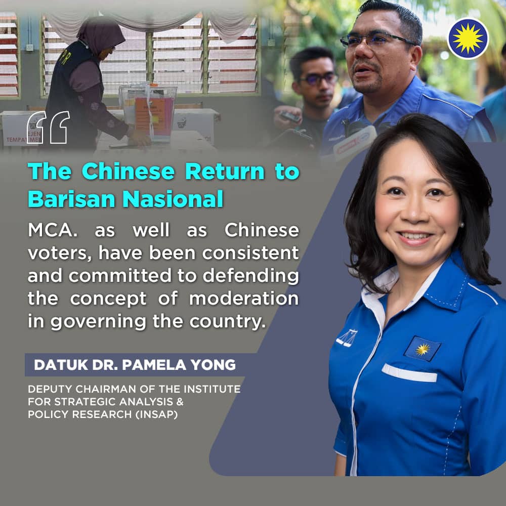 MCA Pelangai By Election Shows The Chinese Have Returned To BN