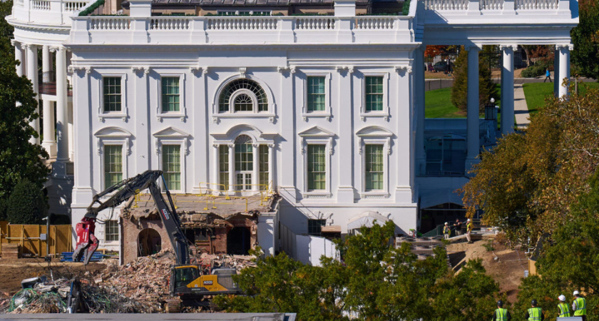 Trump’s $300m White House ballroom project sparks controversy after East Wing demolition