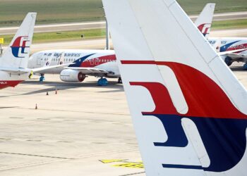 Malaysian Airlines jets on tarmac at KLIA. photo archive for business desk
AZHAR MAHFOF/The Star (8/9/2020)