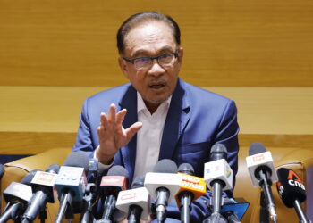 PUTRAJAYA, 17 Jan -- Perdana Menteri, Datuk Seri Anwar Ibrahim ketika sidang media selepas Majlis Dialog Belanjawan 2023 'Membangun Malaysia Madani' di Kementerian Kewangan hari ini.



--fotoBERNAMA (2023) HAK CIPTA TERPELIHARA