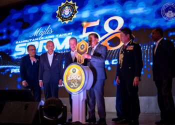 YAB Perdana Menteri, Dato' Seri Anwar Ibrahim semasa Sambutan Ulang Tahun ke-58 Suruhanjaya Pencegahan Rasuah Malaysia (SPRM) dengan meluncurkan inisiatif Keep Malaysia Clean (KMC) di Putrajaya. 1 September 2025. FATH RIZAL/Pejabat Perdana Menteri.

NO SALES; NO ARCHIVE; RESTRICTED TO EDITORIAL USE ONLY. NOTE TO EDITORS: This handout videos may only be used for editorial reporting purposes for the contemporaneous illustration of events, things or the people in the visual or facts mentioned in the caption. R