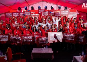 YAB Perdana Menteri juga Pengerusi Pakatan Harapan, Dato' Seri Anwar Ibrahim semasa penamaan calon Pakatan Harapan PRN Johor di Bukit Gambir, Tangkak, Johor. 22 Jun 2026. FATH RIZAL/Pejabat Perdana Menteri.

NO SALES; NO ARCHIVE; RESTRICTED TO EDITORIAL USE ONLY. NOTE TO EDITORS: This handout videos may only be used for editorial reporting purposes for the contemporaneous illustration of events, things or the people in the visual or facts mentioned in the caption. Reuse of the videos may require further per