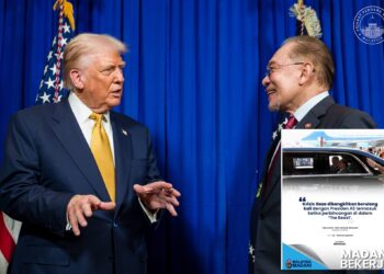 YAB Perdana Menteri, Dato' Seri Anwar Ibrahim berkesempatan mengadakan pertemuan singkat dengan Presiden Amerika Syarikat, Donald J. Trump di Kuala Lumpur. 27 Oktober 2025. IZZUDDIN ABD RADZAK/Pejabat Perdana Menteri.

NO SALES; NO ARCHIVE; RESTRICTED TO EDITORIAL USE ONLY. NOTE TO EDITORS: This handout videos may only be used for editorial reporting purposes for the contemporaneous illustration of events, things or the people in the visual or facts mentioned in the caption. Reuse of the videos may require