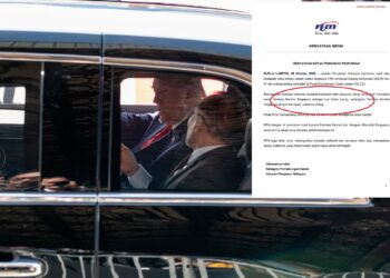 YAB Perdana Menteri, Dato' Seri Anwar Ibrahim semasa menyambut ketibaan Presiden Amerika Syarikat, Donald Trump di Kompleks Bunga Raya, Subang. 26 Oktober 2025. FATH RIZAL/Pejabat Perdana Menteri.

NO SALES; NO ARCHIVE; RESTRICTED TO EDITORIAL USE ONLY. NOTE TO EDITORS: This handout videos may only be used for editorial reporting purposes for the contemporaneous illustration of events, things or the people in the visual or facts mentioned in the caption. Reuse of the videos may require further permission. M
