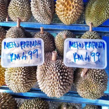 Savour the real Durian Rahmah @ RM4.99 from Durians Atok in Shah Alam