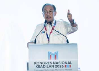 MELAKA, 16 Ogos -- Perdana Menteri yang juga Presiden Parti Keadilan Rakyat (PKR) Datuk Seri Anwar Ibrahim ketika sesi penggulungan pada Kongres Nasional PKR 2026 di Pusat Dagangan Antarabangsa Melaka (MITC), Ayer Keroh hari ini.

-- fotoBERNAMA (2026) HAK CIPTA TERPELIHARA
