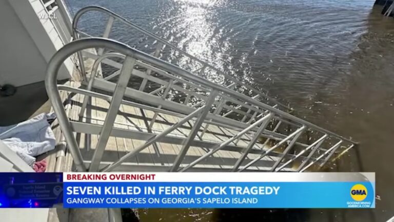 7 dead after ferry dock collapse