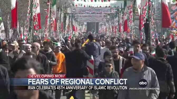 Iran Celebrates 45th Anniversary Of Islamic Revolution   Iran 671x375 