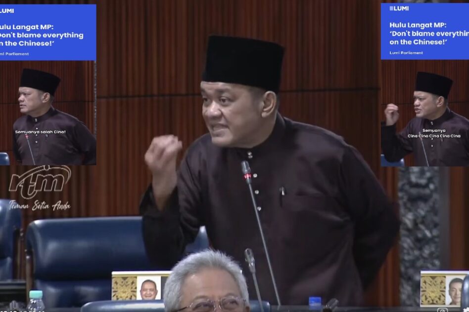 “Stop blaming Chinese for everything!”; rowdy Amanah MP slams Opposition for racial politics
