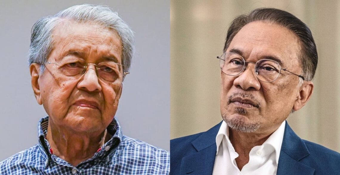 “Prove it,” Tun M tells Anwar over claims of using position to enrich ...