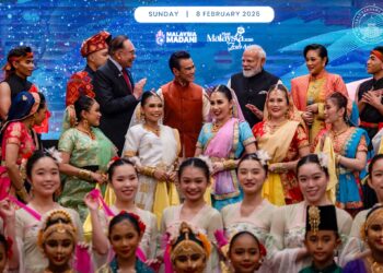YAB Perdana Menteri, Dato' Seri Anwar Ibrahim semasa Majlis Makan Tengah Hari Rasmi bersama Perdana Menteri India, Nadrendra Modi di Kompleks Seri Perdana, Putrajaya. 8 Februari 2026. IZZUDDIN ABD RADZAK/Pejabat Perdana Menteri.

NO SALES; NO ARCHIVE; RESTRICTED TO EDITORIAL USE ONLY. NOTE TO EDITORS: This handout videos may only be used for editorial reporting purposes for the contemporaneous illustration of events, things or the people in the visual or facts mentioned in the caption. Reuse of the videos m