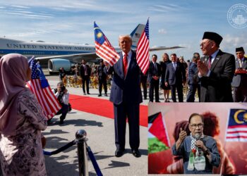 YAB Perdana Menteri, Dato' Seri Anwar Ibrahim YAB Perdana Menteri, Dato' Seri Anwar Ibrahim semasa menyambut ketibaan Presiden Amerika Syarikat, Donald Trump di Kompleks Bunga Raya, Subang. 26 Oktober 2025 AFIQ HAMBALI/Pejabat Perdana Menteri.

NO SALES; NO ARCHIVE; RESTRICTED TO EDITORIAL USE ONLY. NOTE TO EDITORS: This handout photos may only be used for editorial reporting purposes for the contemporaneous illustration of events, things or the people in the image or facts mentioned in the caption. Reuse o