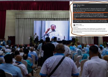 YAB Perdana Menteri, Dato' Seri Anwar Ibrahim semasa Pertemuan bersama pimpinan dan anggota KEADILAN Terengganu di Terengganu. 13 April 2026. FATH RIZAL/Pejabat Perdana Menteri.

NO SALES; NO ARCHIVE; RESTRICTED TO EDITORIAL USE ONLY. NOTE TO EDITORS: This handout videos may only be used for editorial reporting purposes for the contemporaneous illustration of events, things or the people in the visual or facts mentioned in the caption. Reuse of the videos may require further permission. MANDATORY CREDIT - F