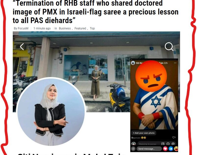 Call to boycott, sue RHB Bank for illegal dismissal of Siti Nurziswanis erupts among opposition faction