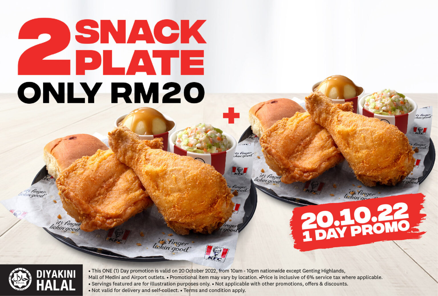 Finger Lickin’ Good 2 Kfc Snack Plates For Rm20 But Only On Oct 20 Focus Malaysia