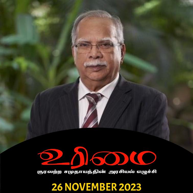 Police intimidation prevents Ramasamy from holding political movement ...