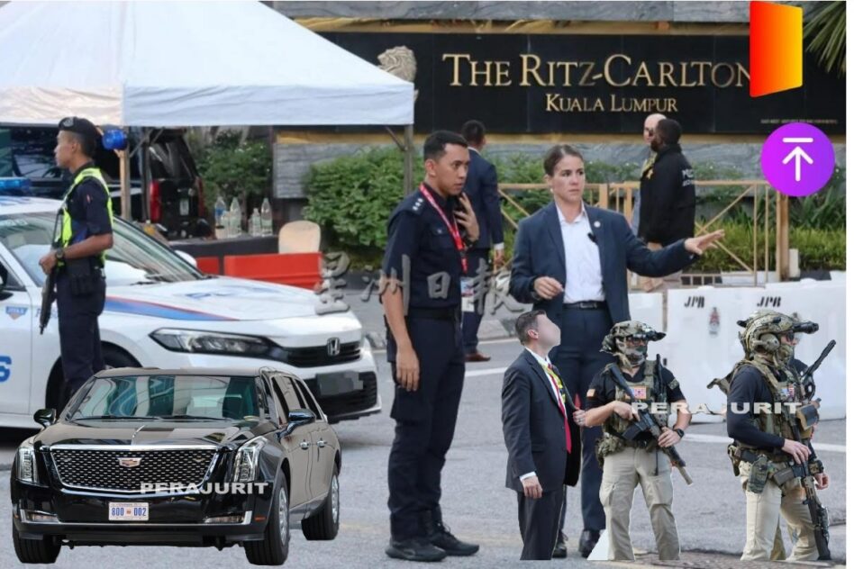 Trump plumps for Ritz-Carlton KL during ASEAN stop-over; massive security detail is eye-opener