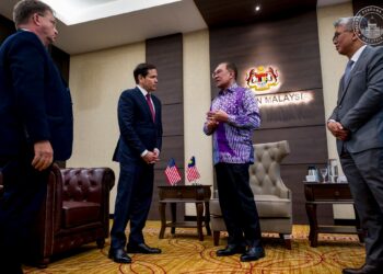 YAB Perdana Menteri, Dato' Seri Anwar Ibrahim, Menerima kunjungan hormat Setiausaha Negara Amerika Syarikat, Marco Rubio di Bangunan Parlimen Malaysia, Kuala Lumpur. 10 Julai 2025. IZZUDDIN ABD RADZAK/Pejabat Perdana Menteri.

NO SALES; NO ARCHIVE; RESTRICTED TO EDITORIAL USE ONLY. NOTE TO EDITORS: This handout videos may only be used for editorial reporting purposes for the contemporaneous illustration of events, things or the people in the visual or facts mentioned in the caption. Reuse of the videos may