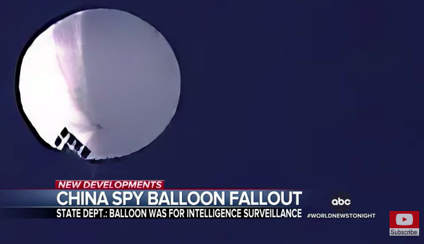 Congress Receives Intel On Chinese Balloon