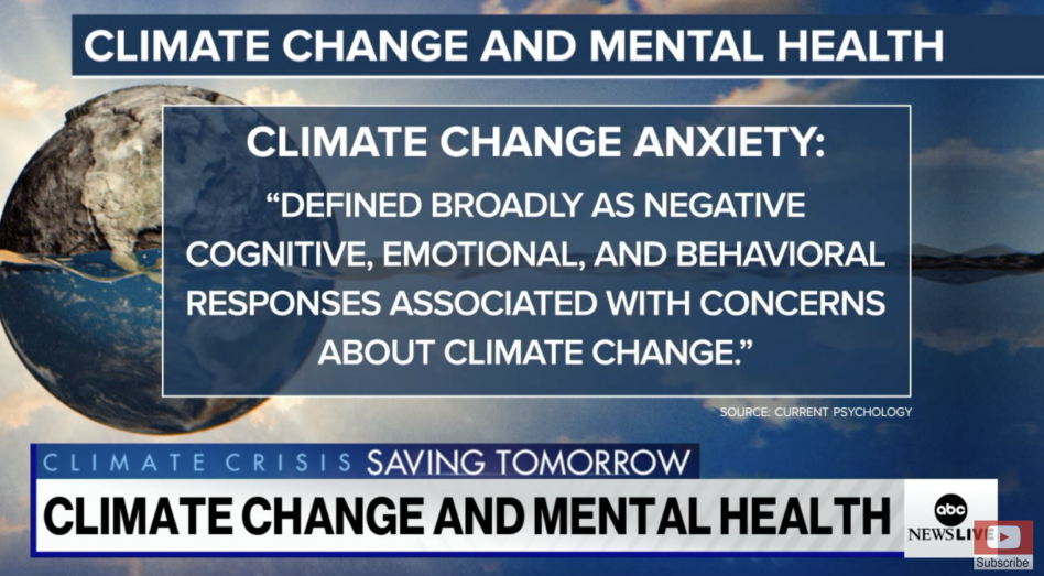 The Effect Of Climate Change On Mental Health