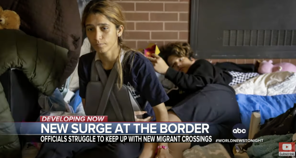 New surge of migrants cross southern border