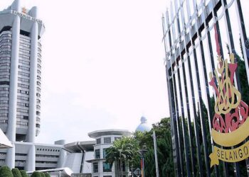 Selangor state secretariat building (SUK) in Shah Alam yesterday.