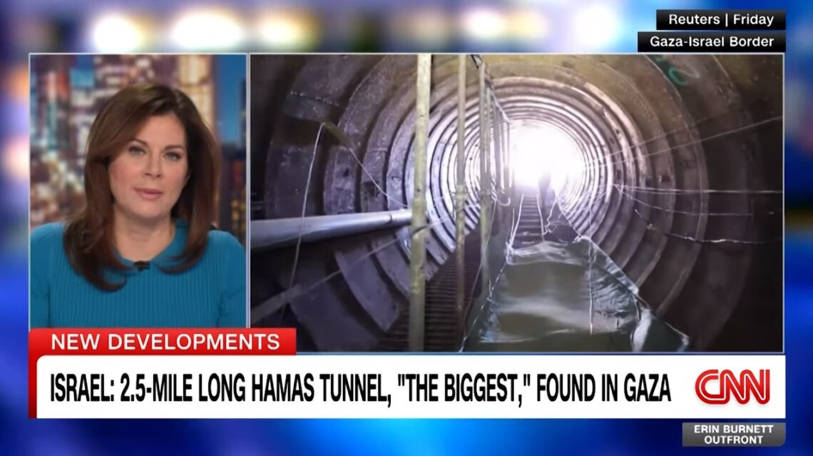 See Inside The Largest Tunnel Found In Gaza, According To Israel