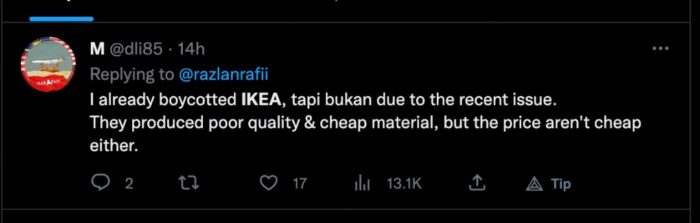 Debate raging online: Should Malaysians boycott IKEA? - Focus Malaysia (Picture 5)