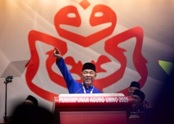 UMNO president Datuk Seri Ahmad Zahid Hamidi