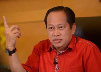 UMNO secretary-general Datuk Seri Ahmad Maslan. (Photo credit: Sinar Harian)